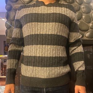 Brooks Brother Striped Woolblend crewneck